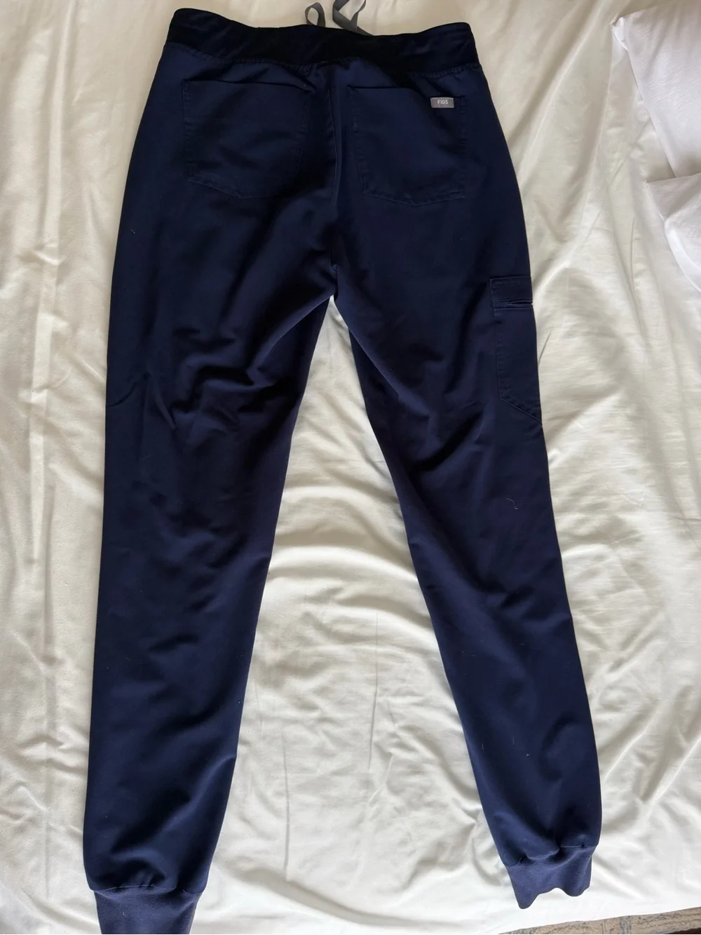 Figs Navy Blue Jogger Scrub Pants